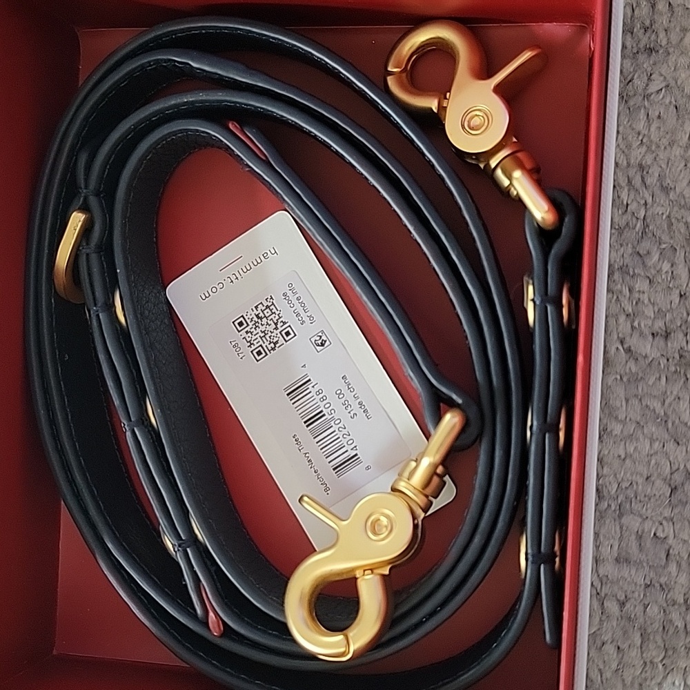 HAMMITT LEASH In Navy With Box
